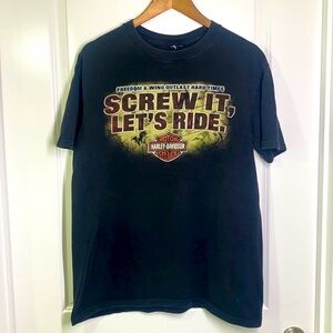 Harley Davidson- Vintage Lansing Michigan Tee SZ L